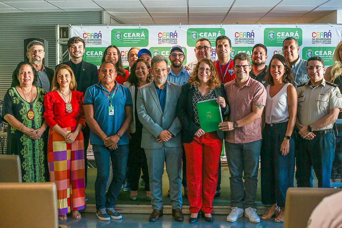 Posse do Grupo de Trabalho de Enfrentamento à LGBTIfobia nos Estádios