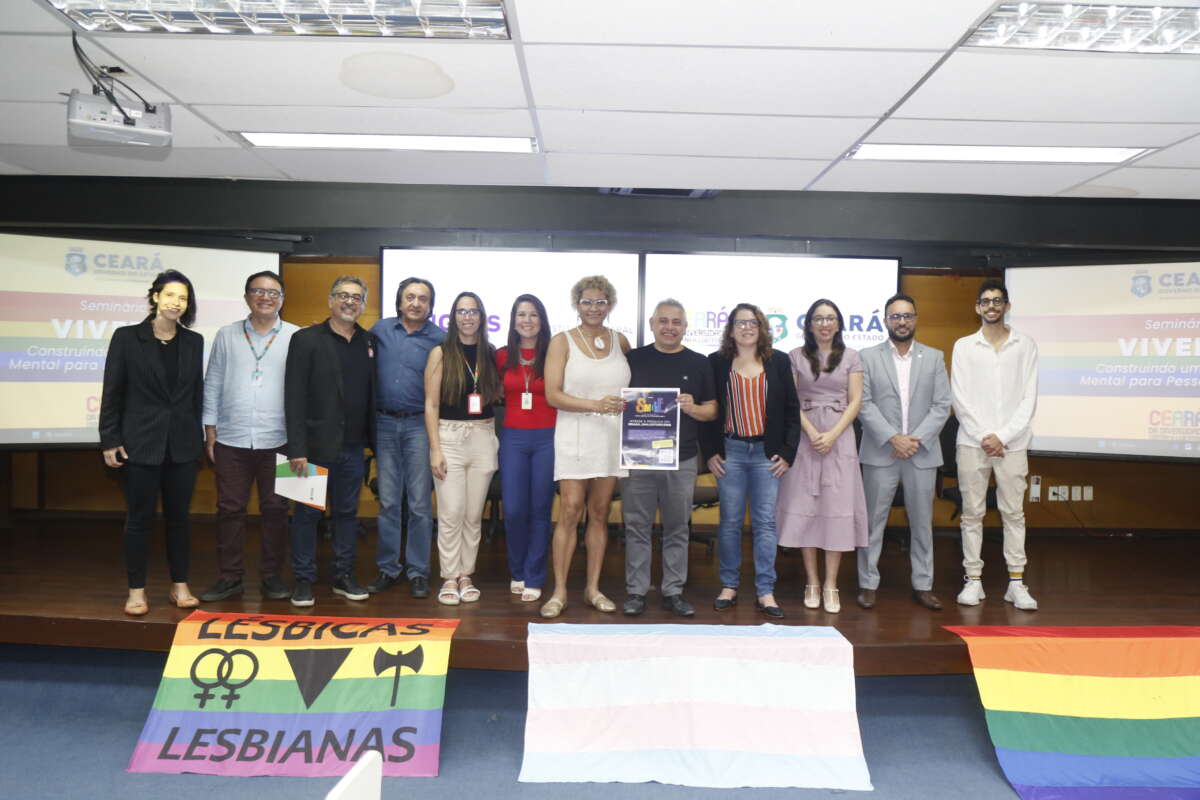 Seminário "Viver+ Construindo uma Saúde Mental para Pessoas LGBTI+" promove inclusão e debate no Ceará