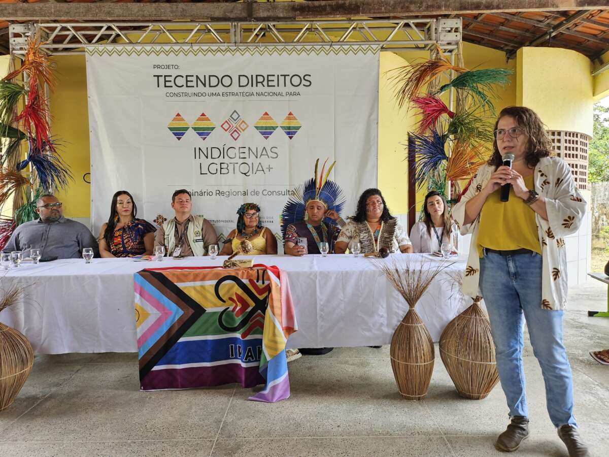 Secretária da Diversidade participa do Seminário Regional de Consulta a Indígenas LGBTI+ no Ceará