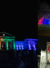 Governo do Ceará ilumina equipamentos culturais em alusão ao Dia Internacional de Combate à LGBTfobia
