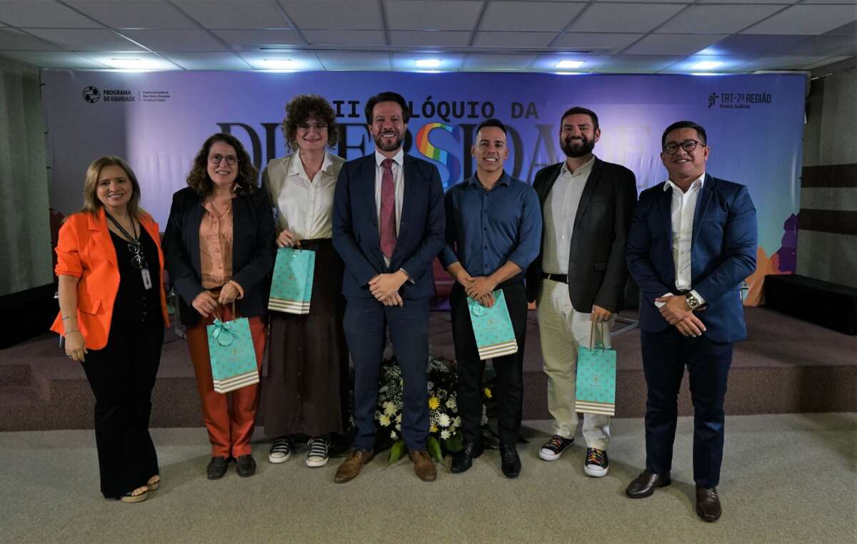 Secretaria da Diversidade participa do IIº Colóquio da Diversidade do TRT-CE e reforça compromisso com políticas inclusivas