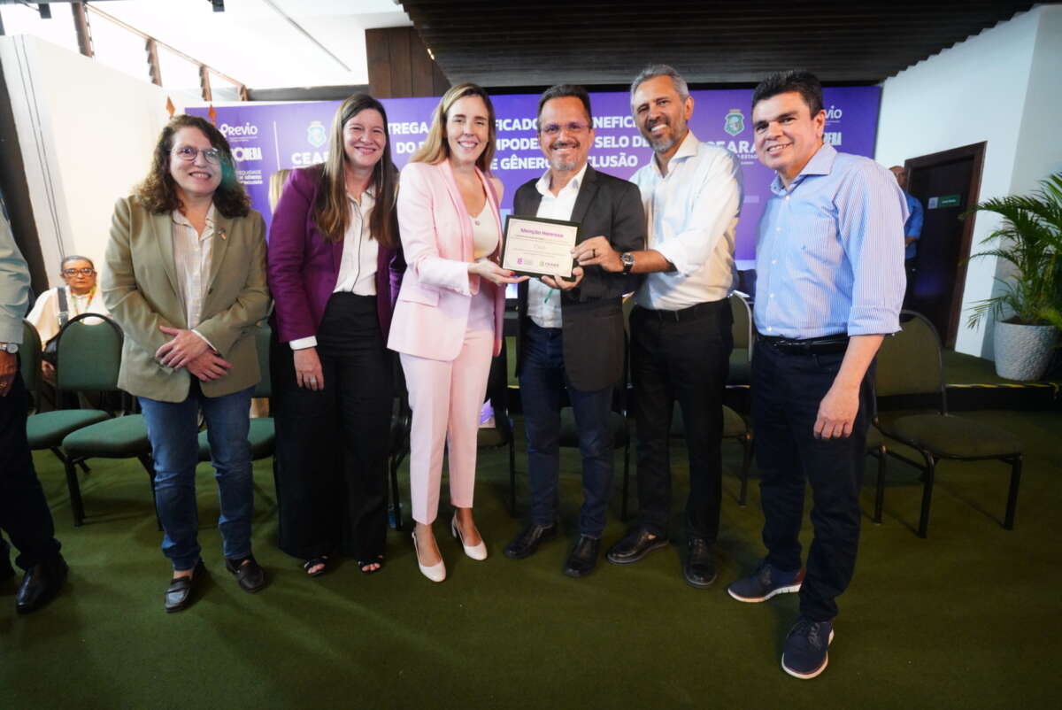 Governo do Ceará realiza entrega da 1ª edição do Selo de Equidade de Gênero e Inclusão 2025/2026