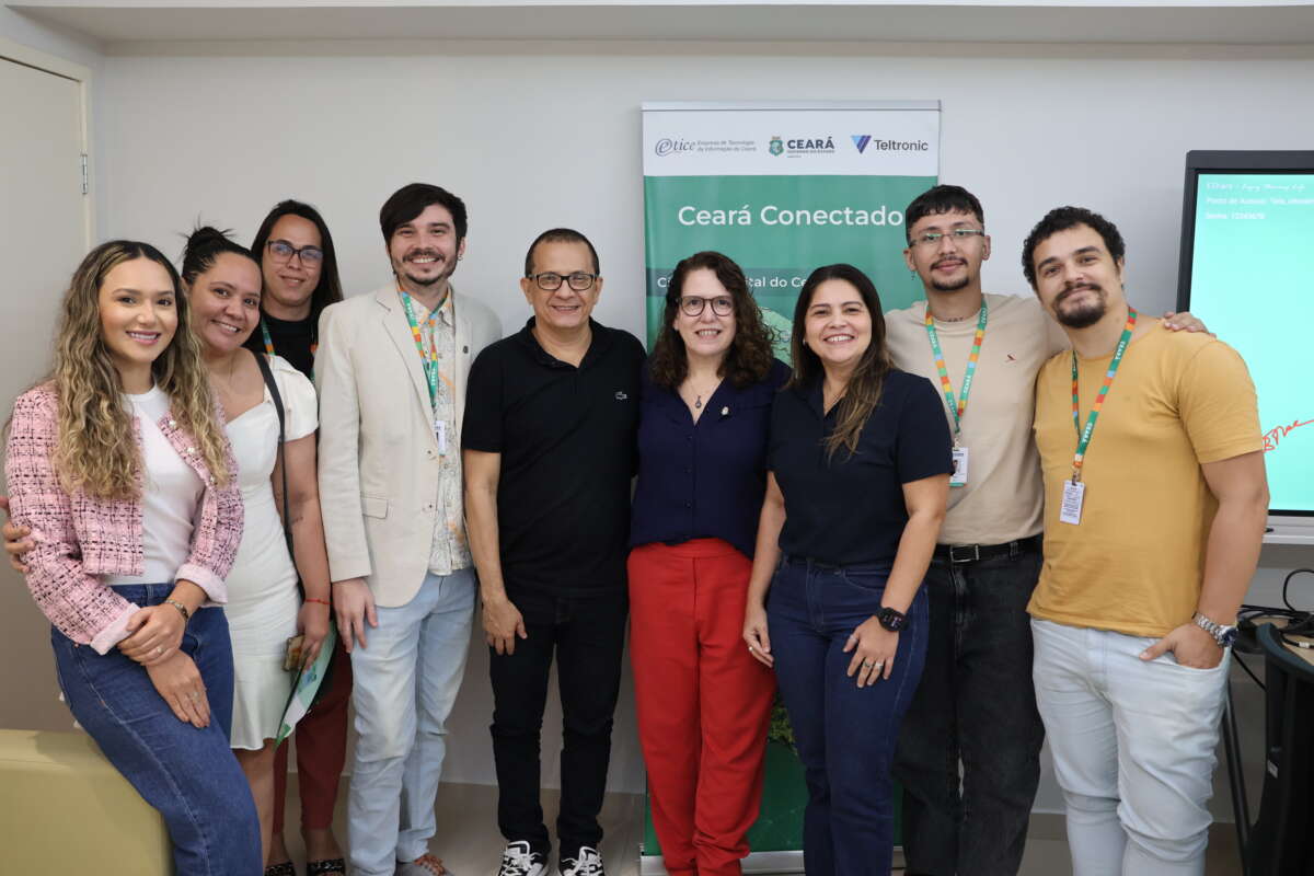 Secretaria da Diversidade do Ceará discute modernização tecnológica com a ETICE
