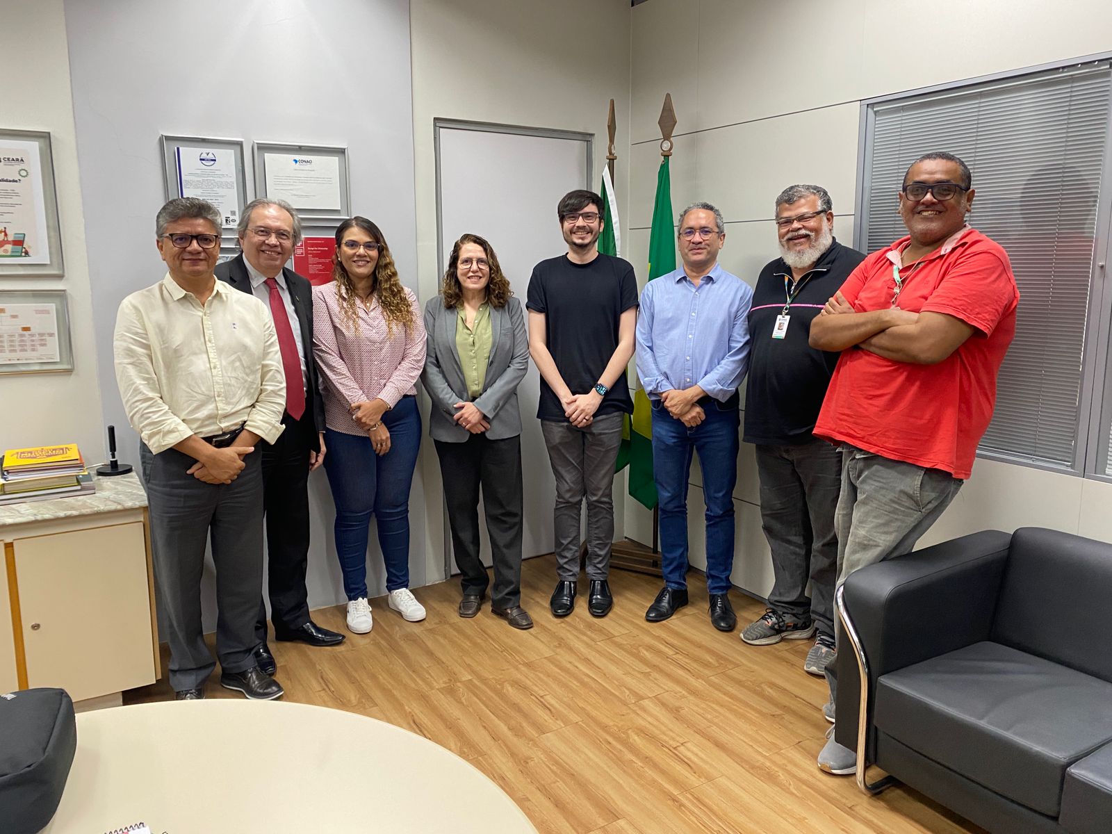 Sediv participa de reunião com CGE para fortalecer transparência e controle social