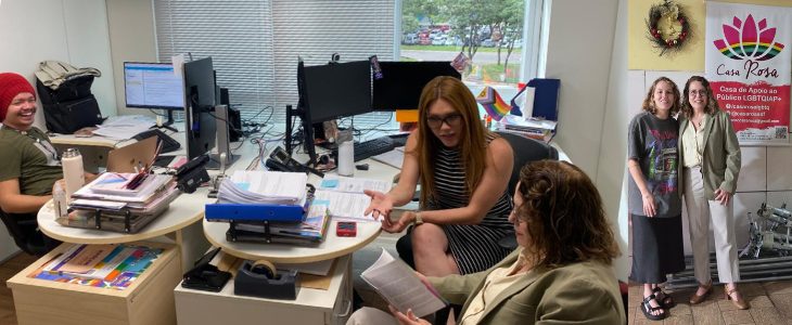 Secretaria da Diversidade cumpre agendas institucionais em Brasília para fortalecimento das políticas LGBTI+