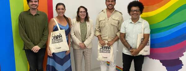 Secretaria da Diversidade recebe representantes de Paracuru para dialogar sobre ações do Carnaval e fortalecimento de políticas LGBTI+