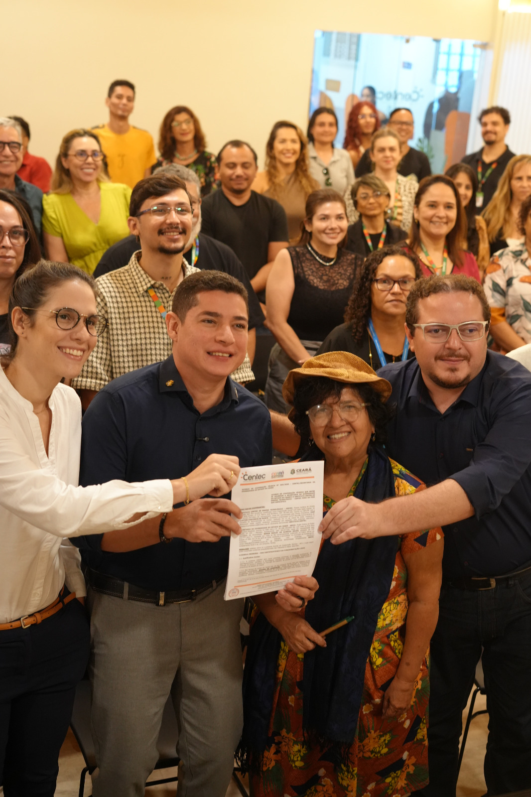 Secretaria da Diversidade e Instituto Centec firmam parceria para qualificação profissional da população LGBTI+ no Ceará